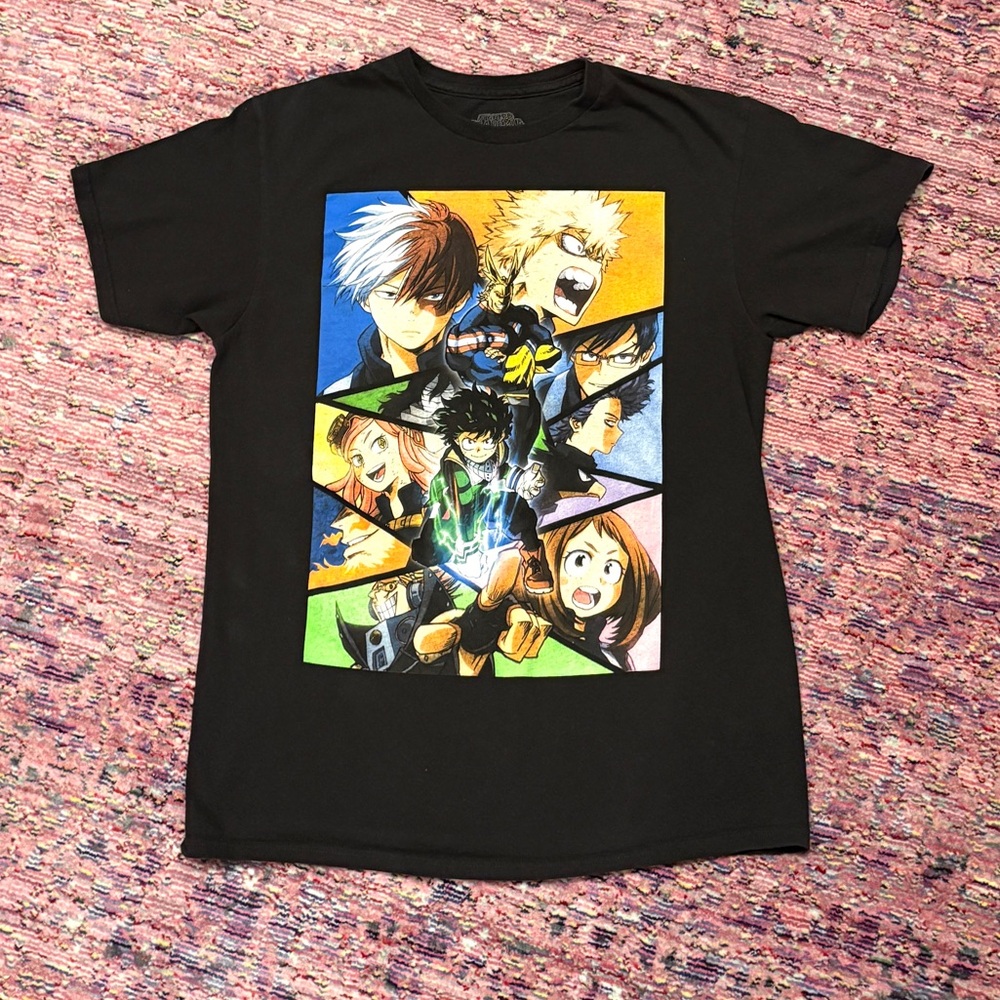 My Hero Academia Manga Anime Graphic T-Shirt unisex Medium